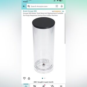 Nespresso water tank replacement. Never used.